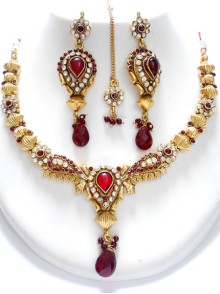 Polki Necklace Set